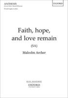 Faith, Hope, and Love Remain