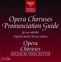 Opera Choruses Pronunciation Guide CD