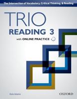 Trio Reading: Level 3: Student Book With Online Practice