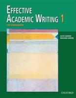 Effective Academic Writing: 1:: The Paragraph
