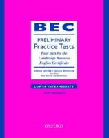 BEC Practice Tests Preliminary: Book With Answers