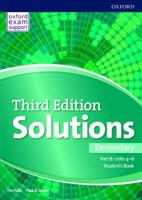 Solutions. Elementary Student's Book B, Units 4-6