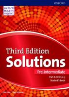 Solutions Pre-Intermediate Student's Book