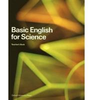 Basic English for Science. Teacher's Book