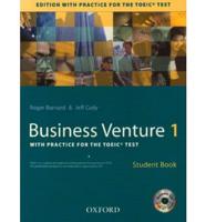 Business Venture 1 With Practice for the TOEIC( Test: Student's Book and Audio CD Pack