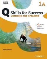 Q: Skills for Success: Level 1: Listening & Speaking Split Student Book A With iQ Online
