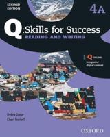 Q: Skills for Success: Level 4: Reading & Writing Split Student Book A With iQ Online