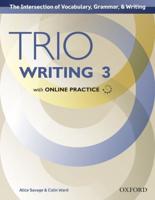 Trio Writing: Level 3: Student Book With Online Practice