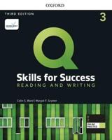 Q: Skills for Success: Level 3: Reading and Writing Student Book With iQ Online Practice