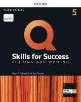 Q: Skills for Success: Level 5: Reading and Writing Student Book With iQ Online Practice