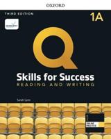Q: Skills for Success: Level 1: Reading and Writing Split Student Book A With iQ Online Practice