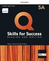 Q: Skills for Success: Level 5: Reading and Writing Split Student Book A With iQ Online Practice