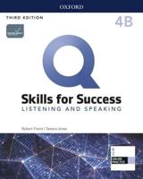 Q: Skills for Success: Level 4: Listening and Speaking Split Student Book B With iQ Online Practice