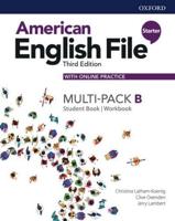American English File: Starter: Student Book/Workbook Multi-Pack B With Online Practice