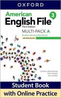 American English File: Level 3: Student Book/Workbook Multi-Pack A With Online Practice