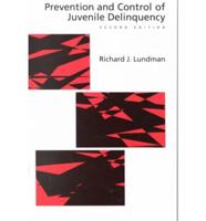 Prevention and Control of Juvenile Delinquency