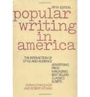 Popular Writing in America