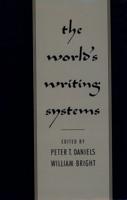 WORLD'S WRITING SYST C