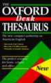 The Oxford Desk Thesaurus