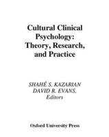 Cultural Clinical Psychology