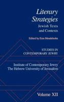 Studies in Contemporary Jewry: Volume XII: Literary Strategies: Jewish Texts and Contexts