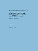 Solutions Manual for Linear Systems and Signals