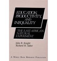 Education, Productivity and Inequality
