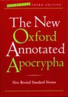 The New Oxford Annotated Apocrypha