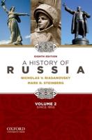 A History of Russia. Volume 2 Since 1855