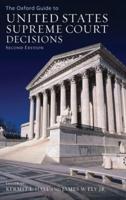 Oxford Guide to United States Supreme Court Decisions