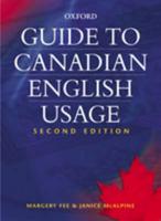 Guide to Canadian English Usage