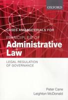 Cases and Materials for Principles of Administrative Law