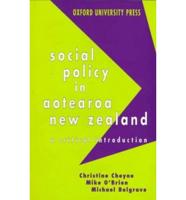 Social Policy in Aotearoa/New Zealand