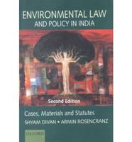 Environmental Law and Policy in India