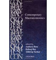 Contemporary Macroeconomics
