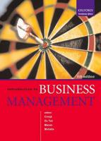 Introduction to Business Management