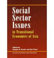 Social Sector Issues in Transitional Economies of Asia