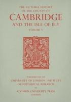The Victoria History of the County of Cambridgeshire and the Isle of Ely
