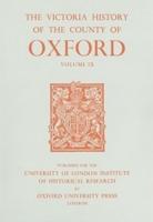 A History of the County of Oxford