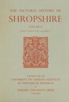 The Victoria History of Shropshire
