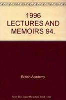 1996 Lectures and Memoirs