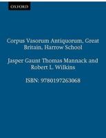 Corpus Vasorum Antiquorum. Great Britain