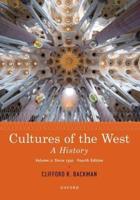 Cultures of the West Volume 2 Since 1350