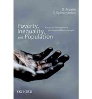 Poverty, Inequality, and Population