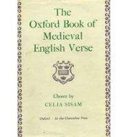 The Oxford Book of Medieval English Verse