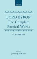 The Complete Poetical Works: Volume VII