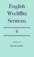 English Wycliffite Sermons. Vol.2