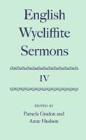 English Wycliffite Sermons. Vol.4