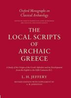 The Local Scripts of Archaic Greece