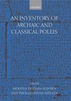 An Inventory of Archaic and Classical Poleis